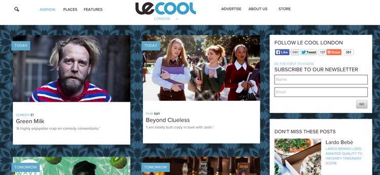 Featured In Le Cool London