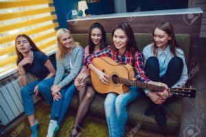 thirteen guitar girls london